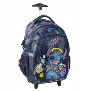 Lilo and Stitch Paso viackomorový školský batoh Odtiene fialovej, Odtiene modrej, Odtiene ružovej, Viacfarebná 24 l